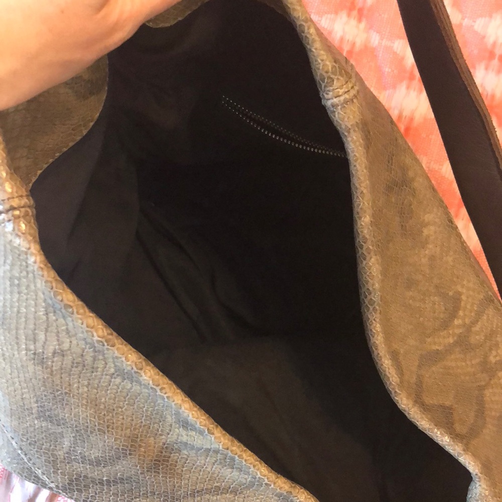 Foley + Corinna F&C Embossed Snake Large Bag - image 4